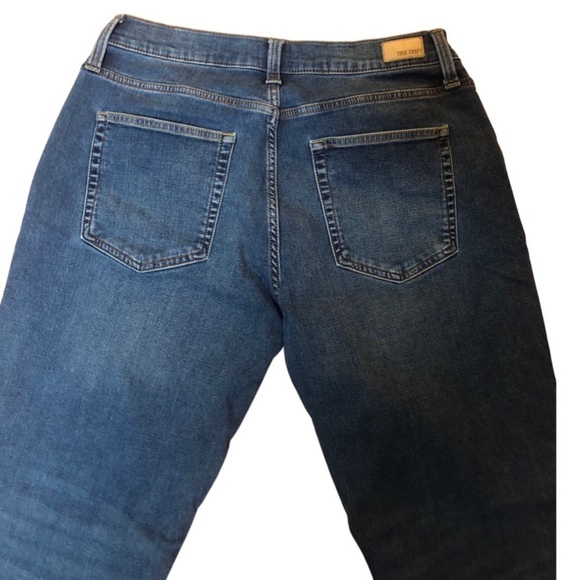 Men’s True Craft Originals Welcome 34x32 Athletic Fit Straight Jeans w/Stretch - Picture 8 of 9